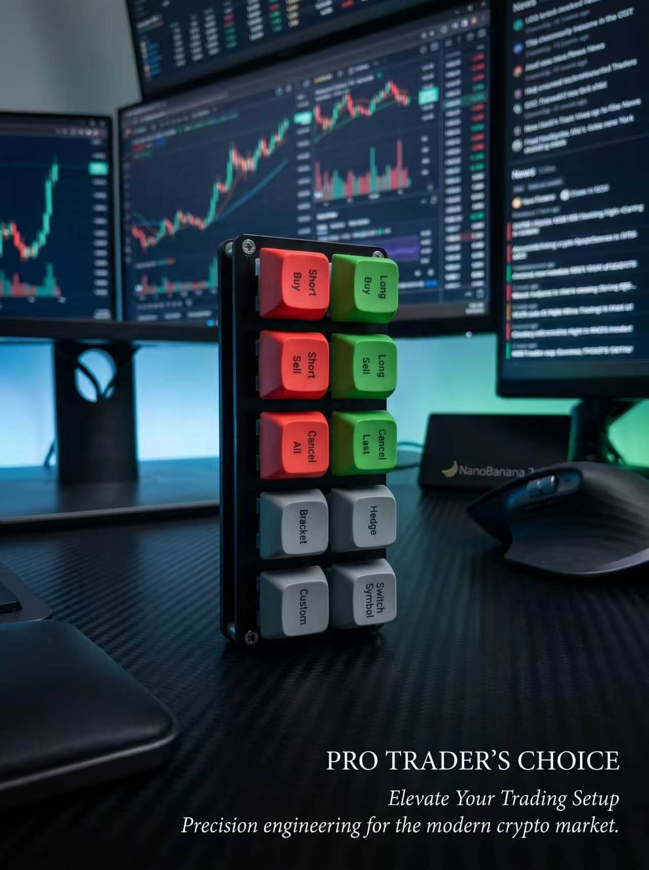EnjoyTrading macro pad for professional traders